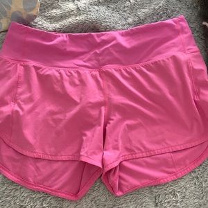 lululemon high rise speed up shorts